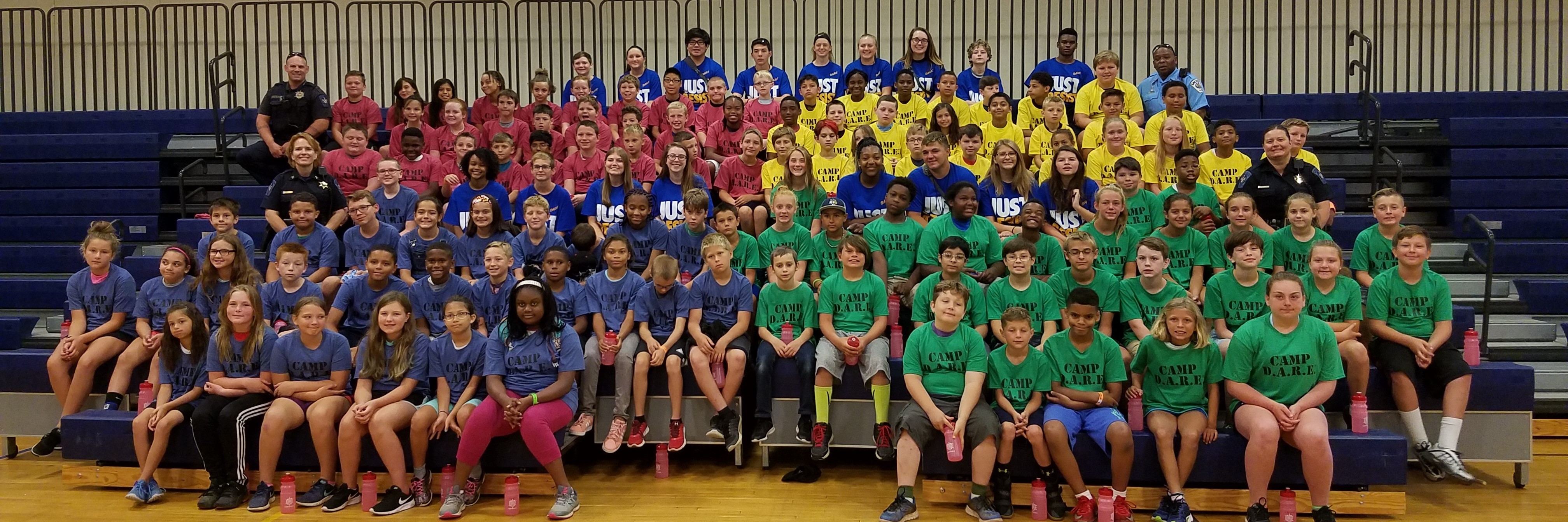 D.A.R.E. Camp Group Photo