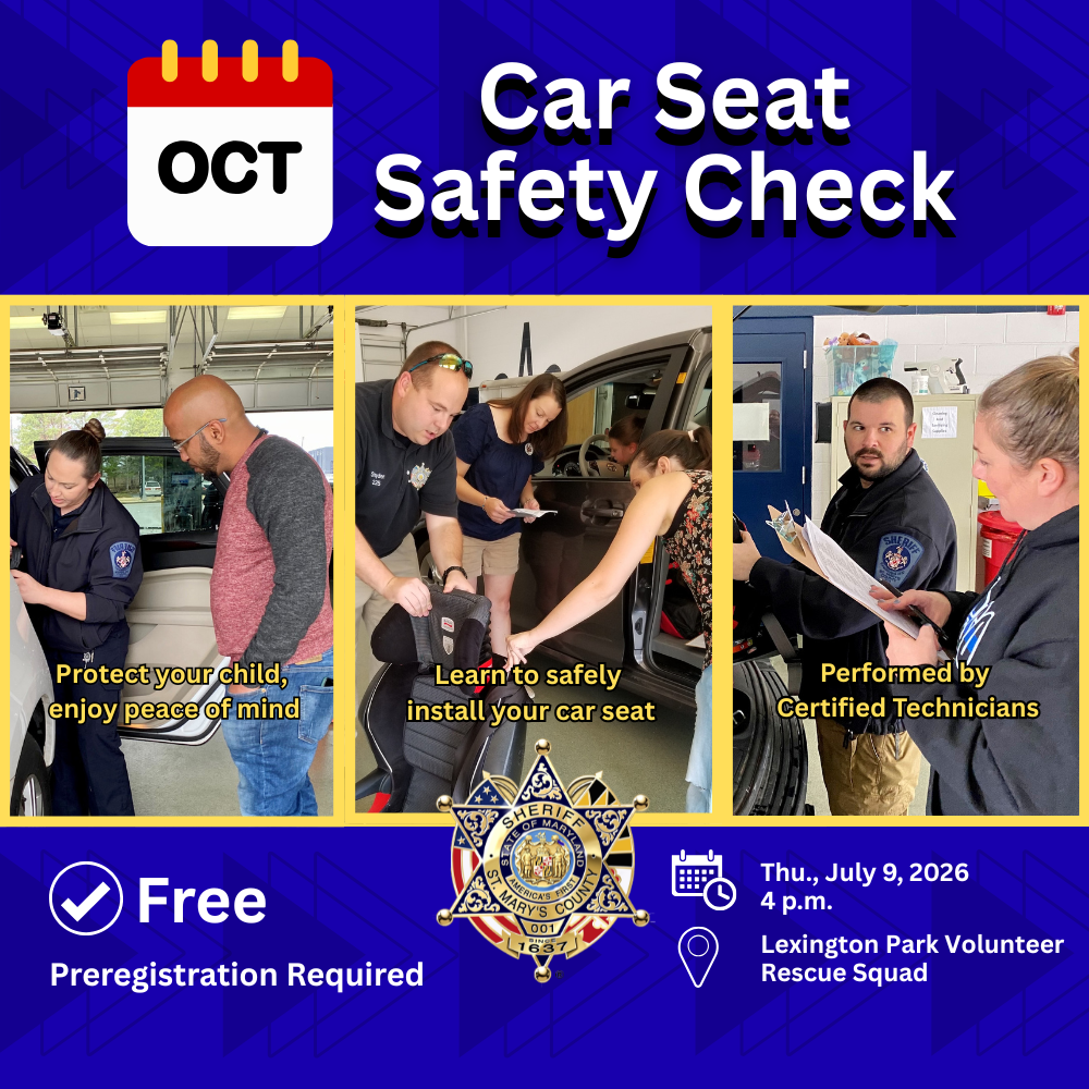 graphic with officers checking car seats in vehicles