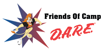 D.A.R.E. Friends of Camp logo