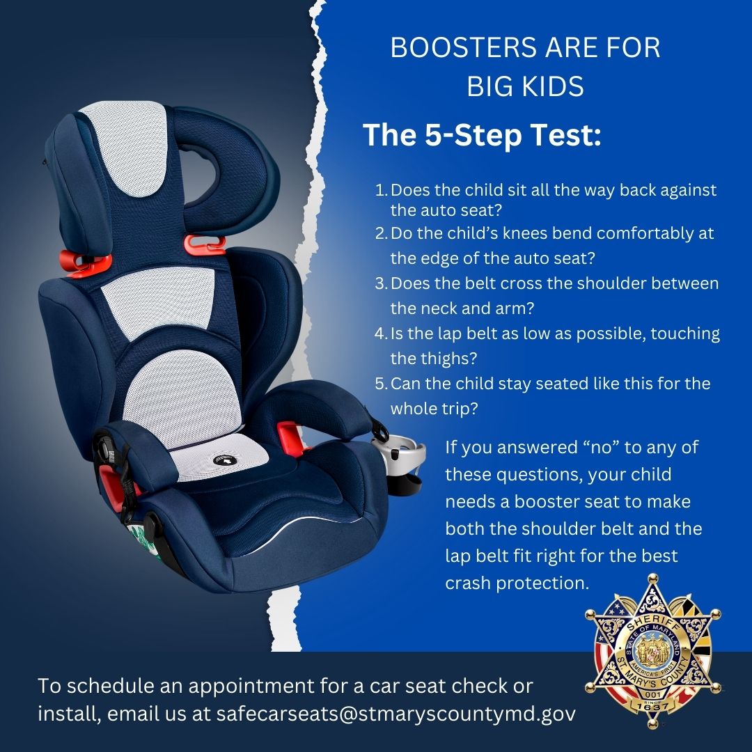 Boosters Are For Big Kids Banner